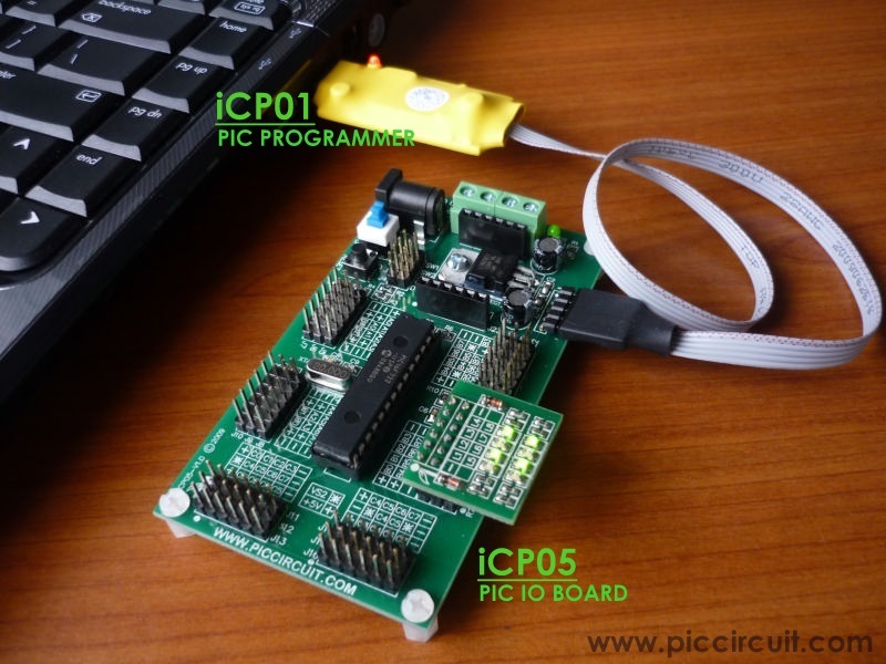 iCP01 USB Microchip PIC Programmer (Tiny & Low Price)  